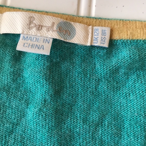 Boden cashmere blend sweater green - Picture 3 of 8